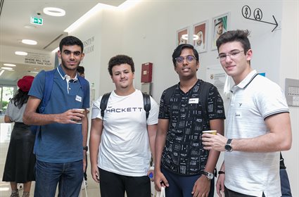New students meeting at Welcome Week 2019